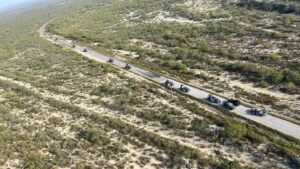 Recorridos de la Policía de Coahuila en los límites con Nuevo León.