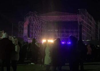 Julión Álvarez cancela concierto en el lecho seco del río Nazas.