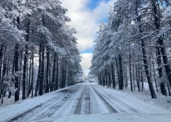 Continúa pronóstico de lluvias acompañadas de caída de nieve y agua nieve en la Sierra
