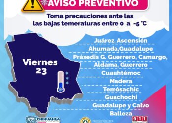 Termómetro llegaría hasta -12°C en la sierra y zona fronteriza