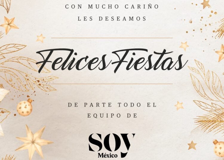 ¡Feliz Navidad, les desea el equipo de SOY!