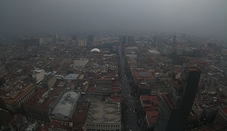 Registra Ciudad de México lluvia y granizo este 25 de diciembre