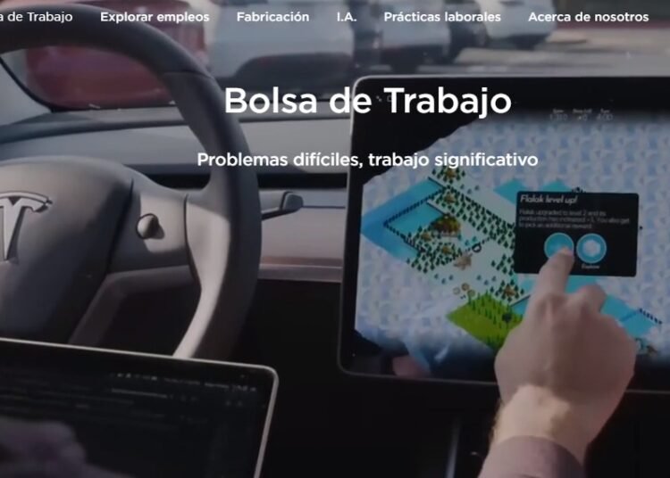¿Buscas trabajo?  Tesla tiene vacantes en México