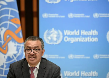 El director general de la OMS, Tedros Adhanom Ghebreyesus. Foto: Twitter