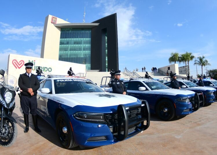 Policía de Torreón recibió 30 patrullas con inversión de 29.5 mdp. Foto: DSPM.