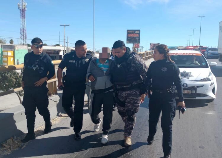 Policías fueron apoyados por el GRL. Foto: Cortesía DSPM.