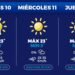 Esperan temperaturas mínimas de 1°C para esta semana