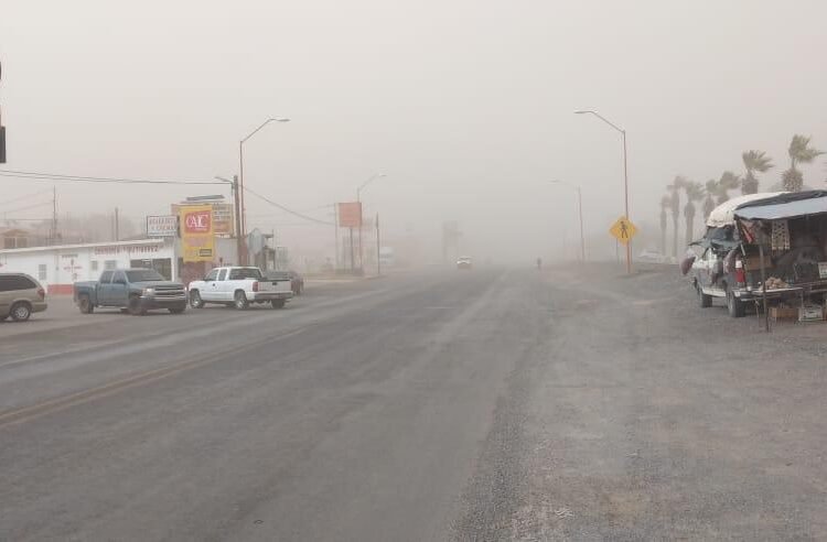 Frente Frío 23 provocará fuertes vientos en el estado durante las próximas horas