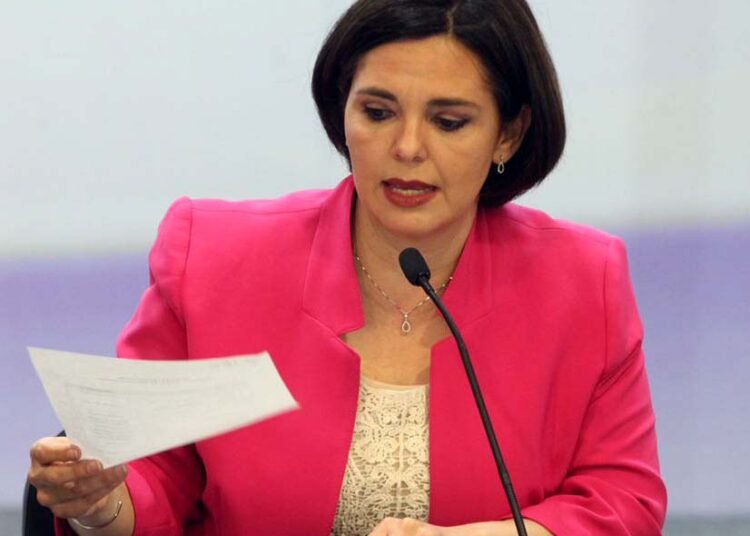 Gabriela de León Farías, ex titular del Instituto Electoral de Coahuila. Foto: Archivo.