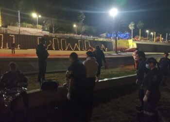 Los migrantes estaban en los márgenes del Río Bravo. Foto: INM.