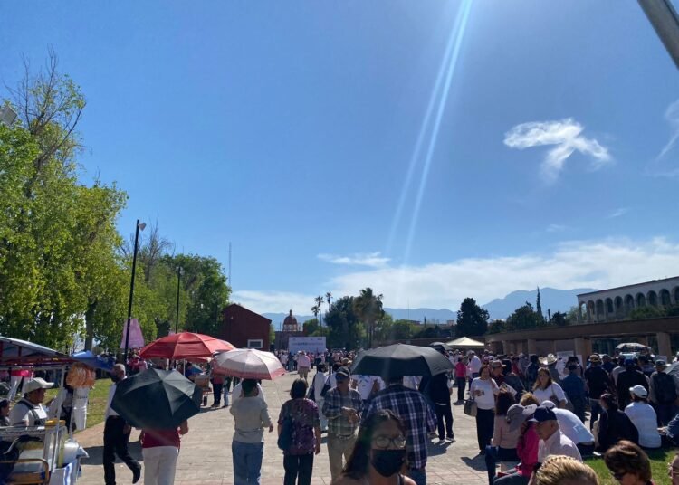 Saltillenses se manifestaron contra la propuesta de AMLO