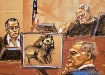 Juicio de Genaro García Luna. Foto: Twitter.