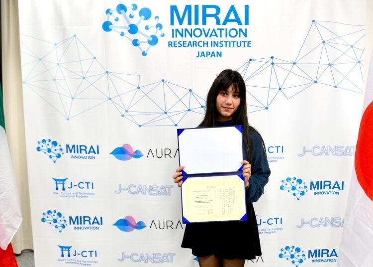 Mexicana gana premio en Japón