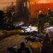 Incendio en centro de migrantes