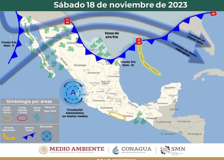 CEPC Pronostica Fuertes Vientos en la Entidad para las Próximas 72 Horas