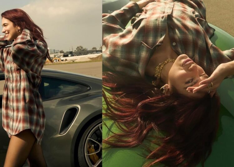 Dua Lipa, la sensación del pop, se convierte en la embajadora oficial de Porsche