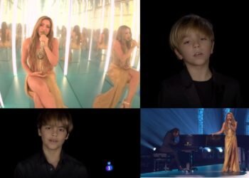 Éxito y Emoción: Shakira Deslumbra al Interpretar «Acróstico» Junto a sus Hijos en los Latin GRAMMYs 2023