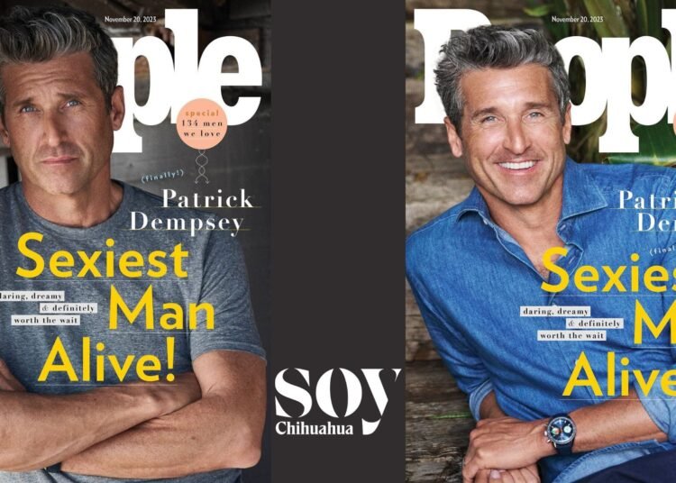 People Nombra a Patrick Dempsey como «El Hombre Más Sexy del Mundo» en la Sección de Espectáculos