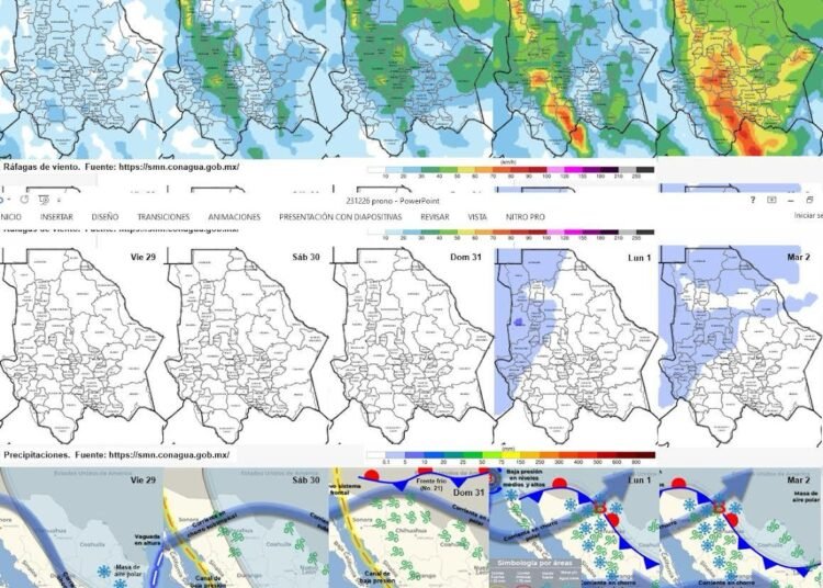 Frente Frío Número 21 traerá lluvias y posibilidad de nevadas en Chihuahua