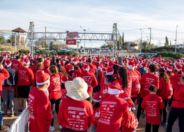 Invitación a «Santa’s Run»: Carrera Recreativa y Fiesta Navideña en El Palomar este Domingo 17 de Diciembre