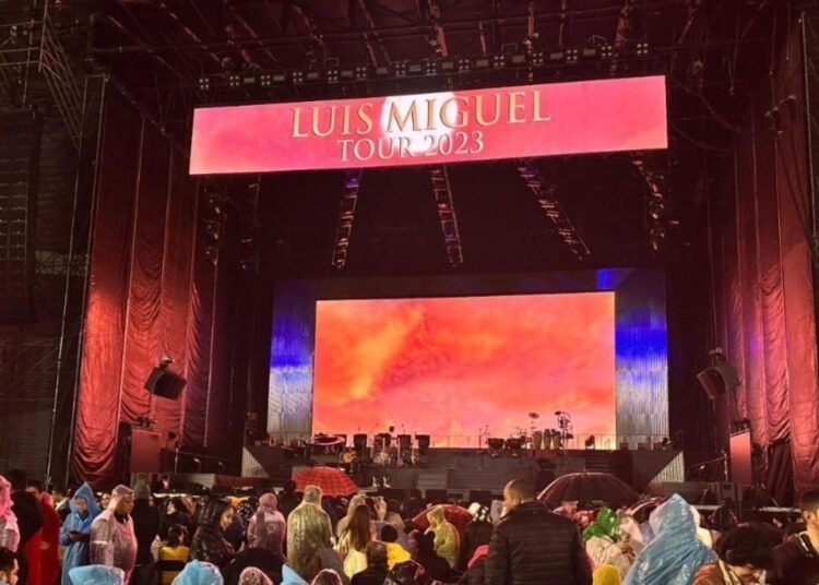 El Concierto de Luis Miguel en Querétaro se Pospone debido a Condiciones Climáticas