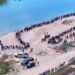 Crisis Migratoria: Más de Mil Personas Cruzan Ilegalmente a Eagle Pass, Texas
