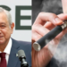 El presidente López Obrador busca prohibir vapeadores en México tras fallo de la Suprema Corte