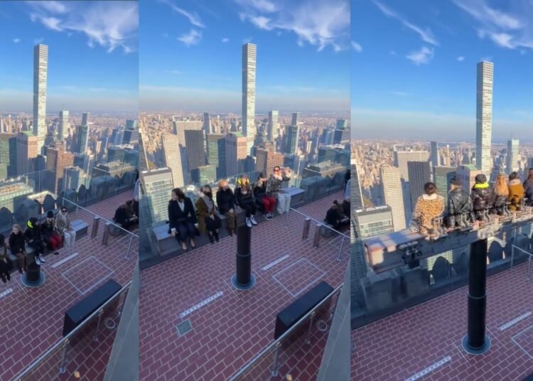 (VIDEO) Explorando las Alturas en el ‘Top of the Rock’: «The Beam» Lleva la Emoción a Nuevas Alturas en el Rockefeller Center