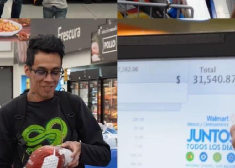 Generosidad Navideña: Ricardo Pérez (La Cotorrisa) Sorprende a Joven y su Hijo en el Súpermercado