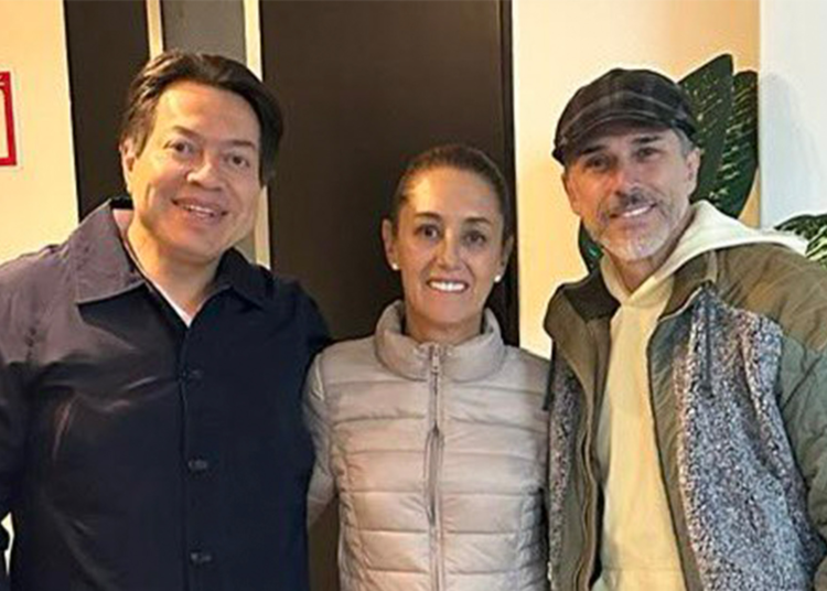 Sergio Mayer refuerza la precampaña de Claudia Sheinbaum, precandidata presidencial de Morena