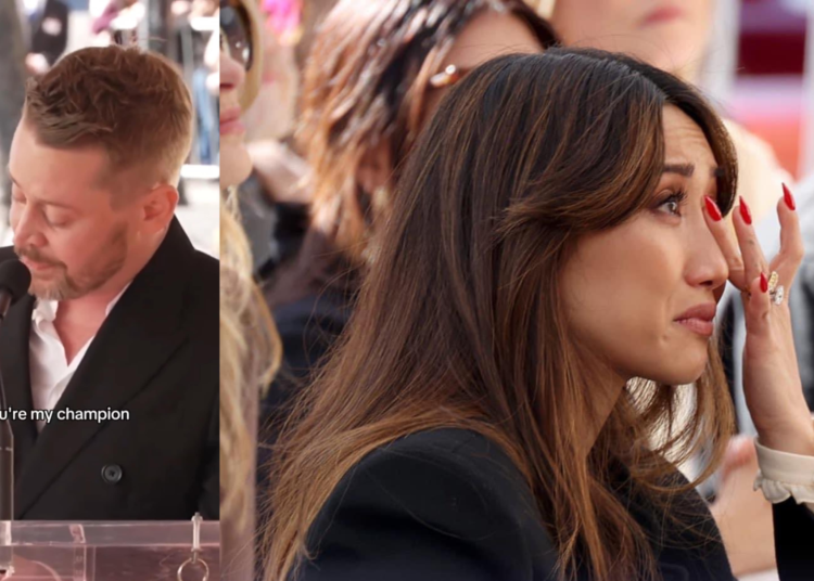 Emotivo homenaje de Macaulay Culkin a Brenda Song durante la ceremonia de revelación de su estrella en el Paseo de la Fama de Hollywood