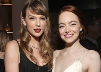 Taylor Swift y Emma Stone deslumbran en el estreno de ‘Poor Things’