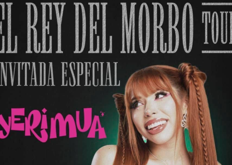 Yeri Mua se une como invitada especial al «El Rey del Morbo Tour» de Dani Flow en una gira por CDMX, Guadalajara y Monterrey