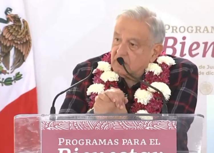 (VÍDEO) Presidente López Obrador realiza llamado explícito a favor de Morena en campaña abierta