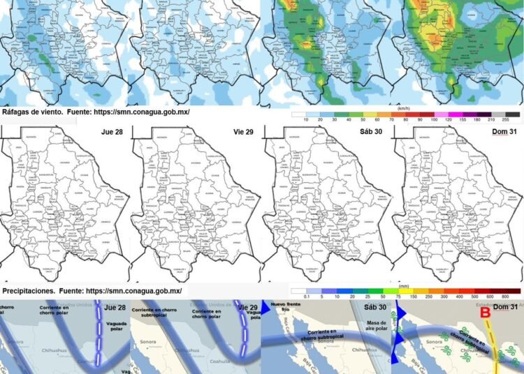 Ingreso del Frente Frío Número 20 Provocará Temperaturas Gélidas en el Estado