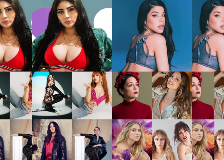 Mexicanas más escuchadas Spotify