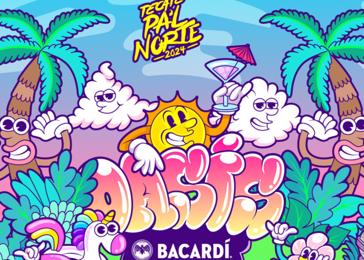 El Oasis Bacardi en #TecatePalNorte: