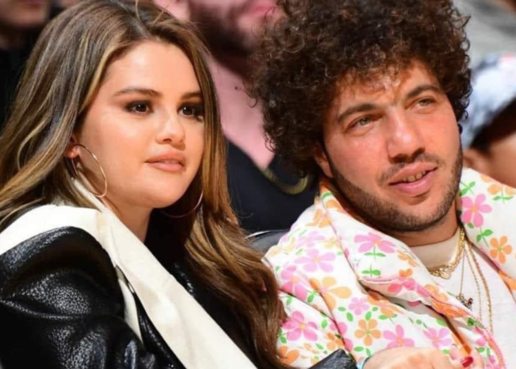 Selena Gomez y Benny Blanco disfrutan el partido de los Lakers Vs Heat