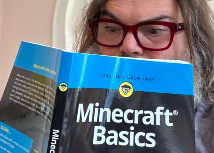 Jack Black se prepara para interpretar a Steve en la película live-action de Minecraft