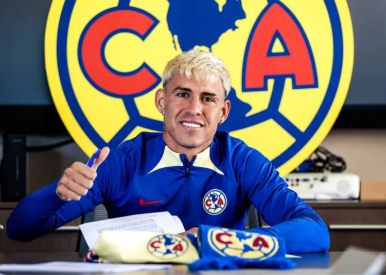Cristian Calderón Refuerza al América para el Clausura 2024 y Hereda el Número 18 de Bruno Valdez