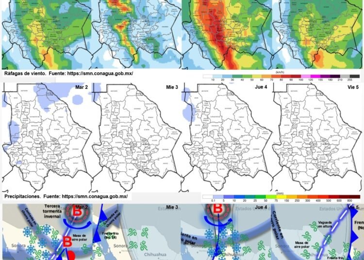 Entrada del frente frío número 24 dejará temperaturas bajo cero: CEPC