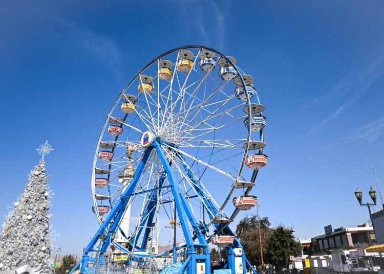 Cierre Temporal de Atracciones en Plaza del Ángel por Fuertes Vientos