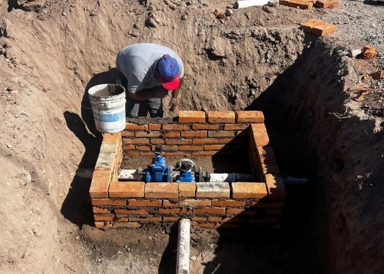 Invierte JMAS Chihuahua 6 mdp en llevar agua potable a la colonia El Árbol