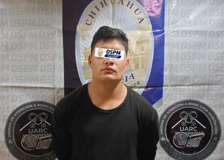 Mediante orden de aprehensión, detiene Policía Municipal a probable autor de robo a vivienda