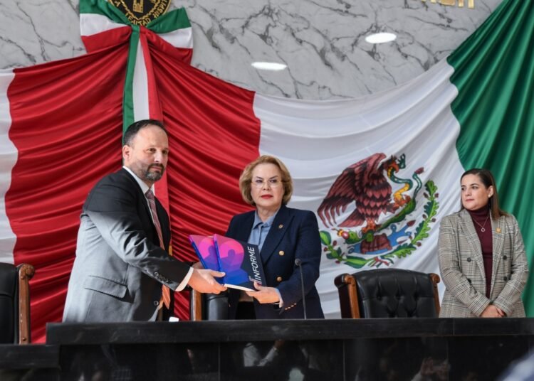 Entrega del Segundo Informe de Resultados al Congreso del Estado por el Secretario General de Gobierno