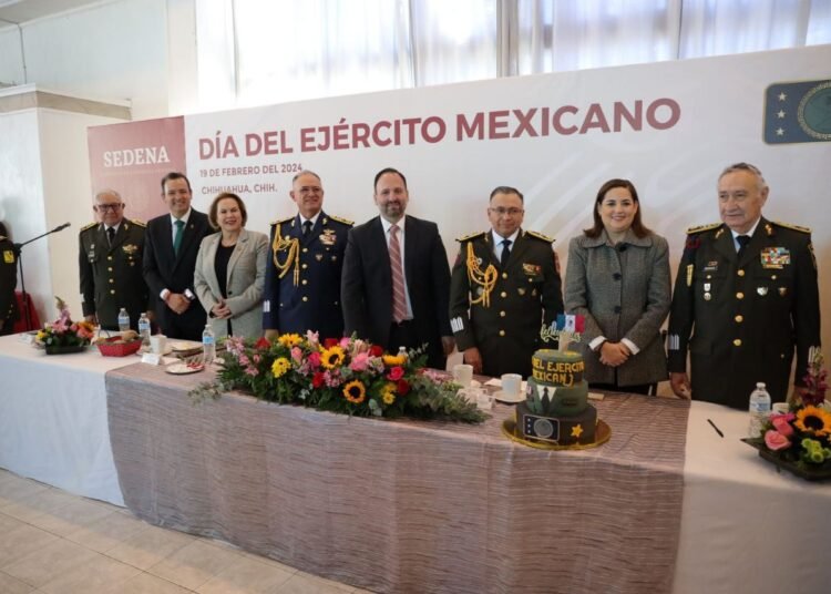 Conmemoran Día del Ejército Mexicano con Festejo en Chihuahua