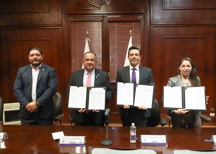 Firman SPyCI y UACH alianza en beneficio de jóvenes de los pueblos originarios