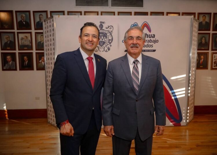 Felicita Alcalde a Patricio Martínez por nuevo cargo como presidente del Fideicomiso del Centro Urbano e Histórico