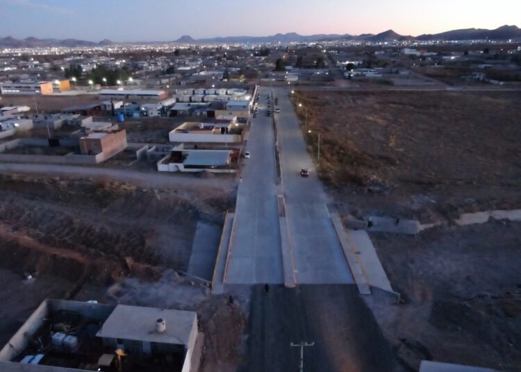 Gobierno Municipal de Chihuahua concluye con éxito la construcción de puente en la colonia Riberas de Sacramento