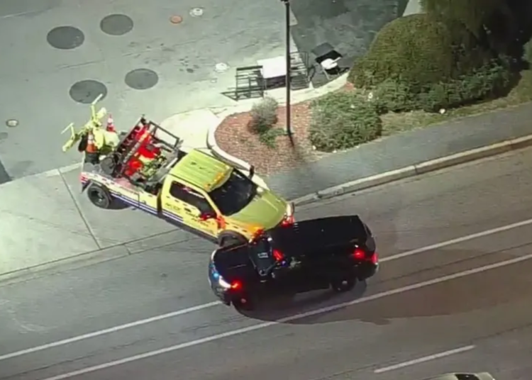 Caótica persecución policial en Maryland termina con el arresto de un inmigrante nicaragüense tras robar una grúa